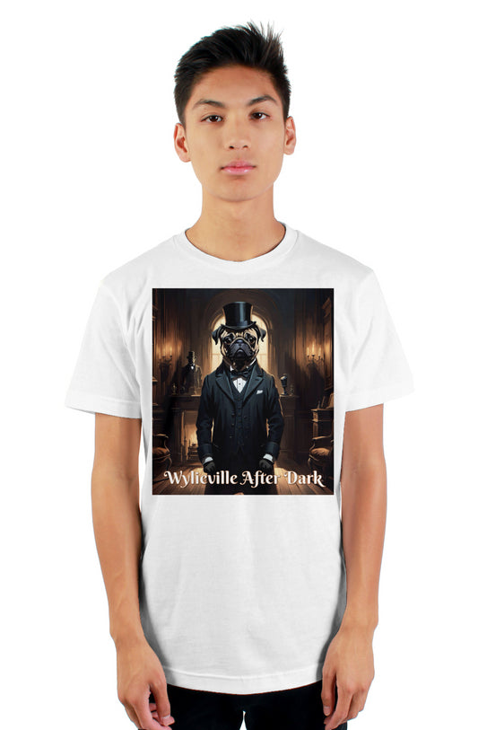 Wylieville After Dark: 1845 Museum men's t-shirt