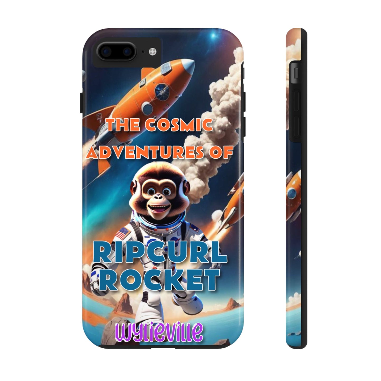 Wylieville: The Cosmic Adventures of RipCurl Rocket Tough iPhone 7 Plus, iPhone 8 Plus Case