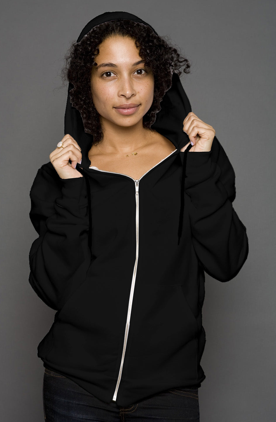 Wylieville After Dark: unisex zip hoody