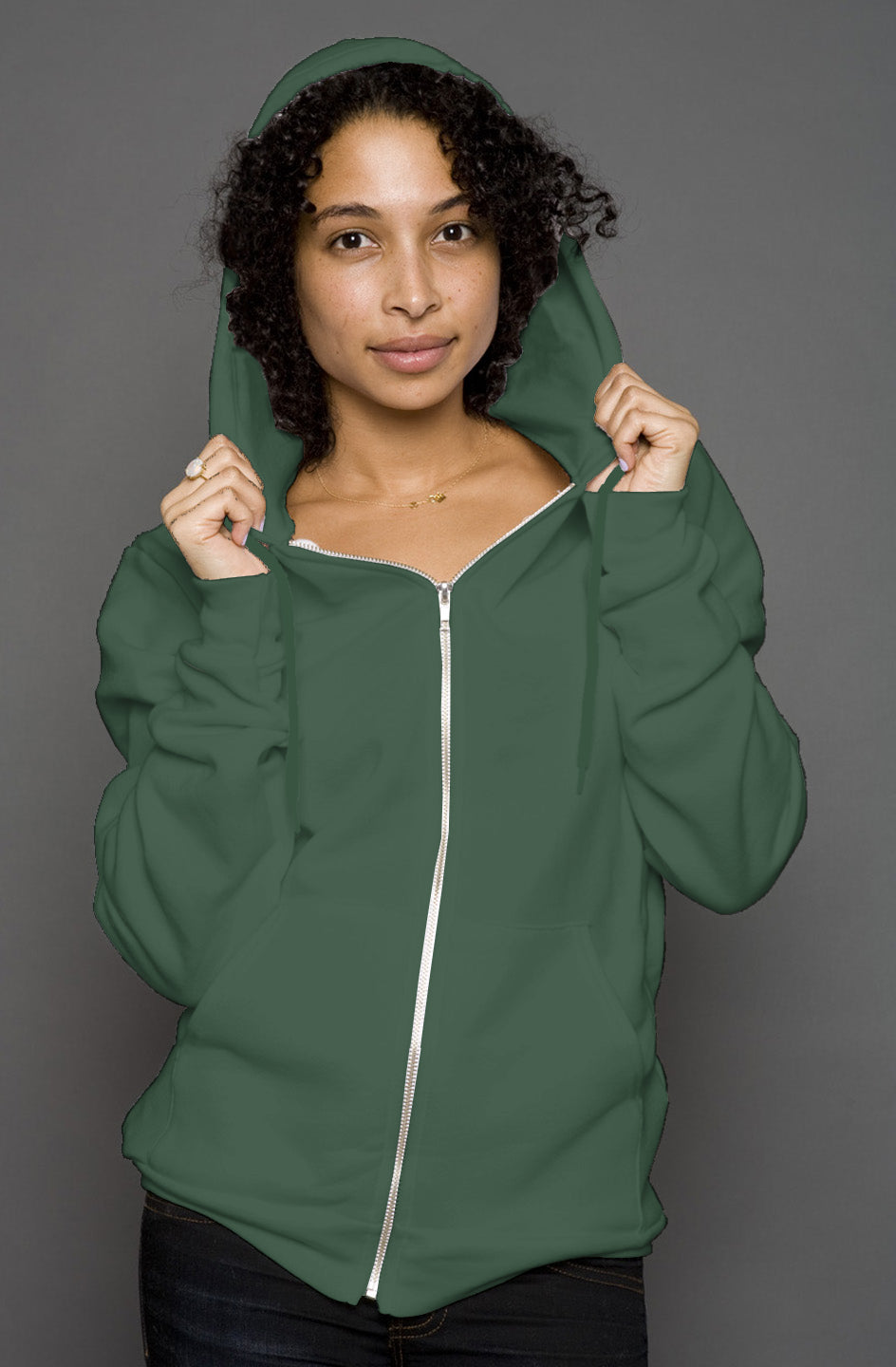 Wylieville After Dark: unisex zip hoody