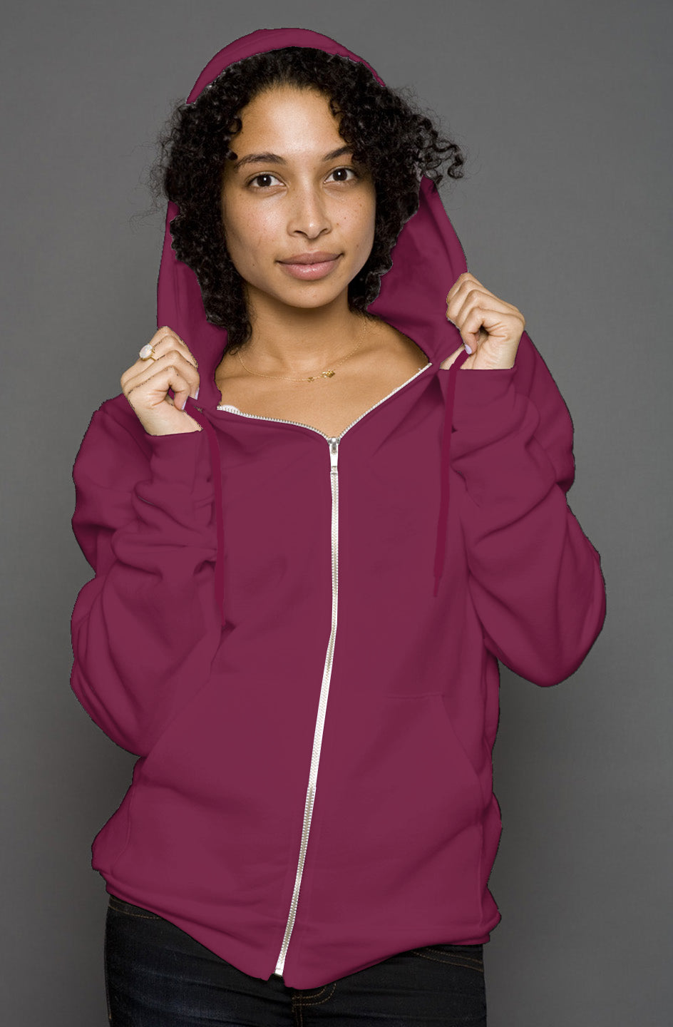 Wylieville After Dark: unisex zip hoody