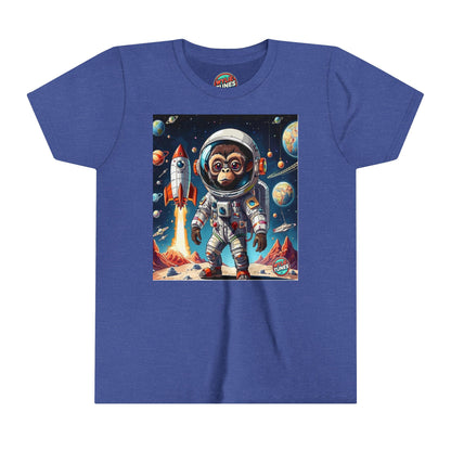 Wylie Tunes: Rocket Illustration Youth Short Sleeve Tee