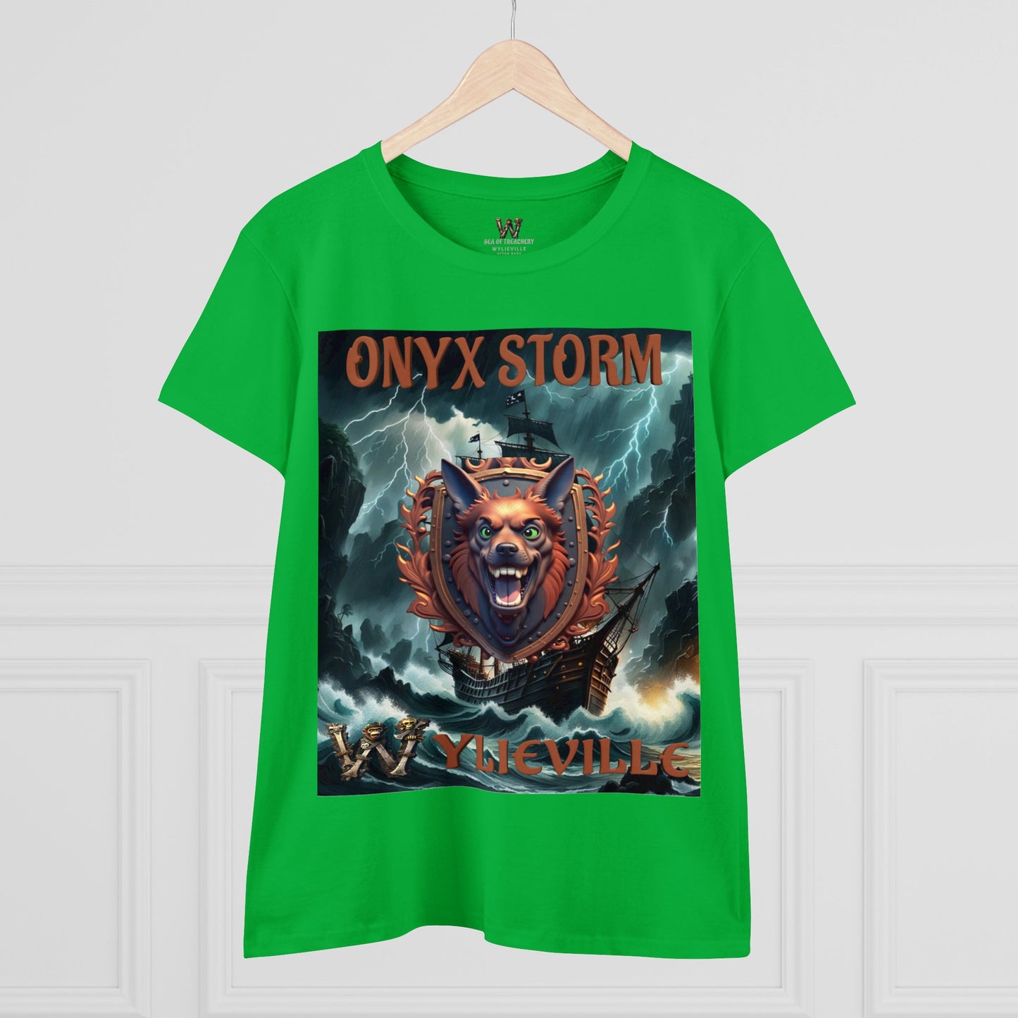 Wylieville After Dark: Onyx Storm Cove Midweight Cotton Tee