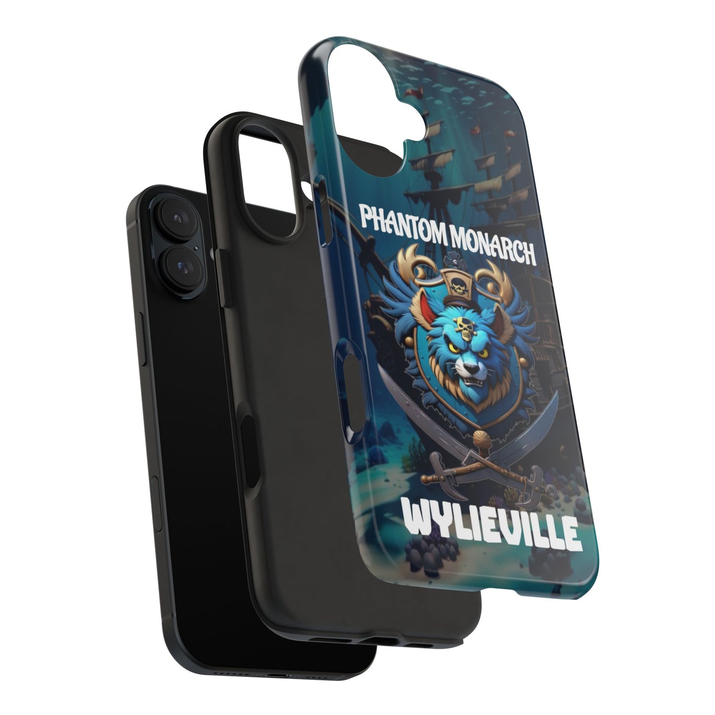 Wylieville After Dark: Phantom Monarch Tough iPhone 16 Plus Case