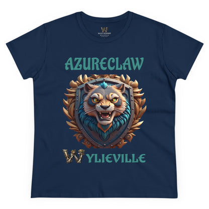 Wylieville After Dark: AzureClaw Midweight Cotton Tee