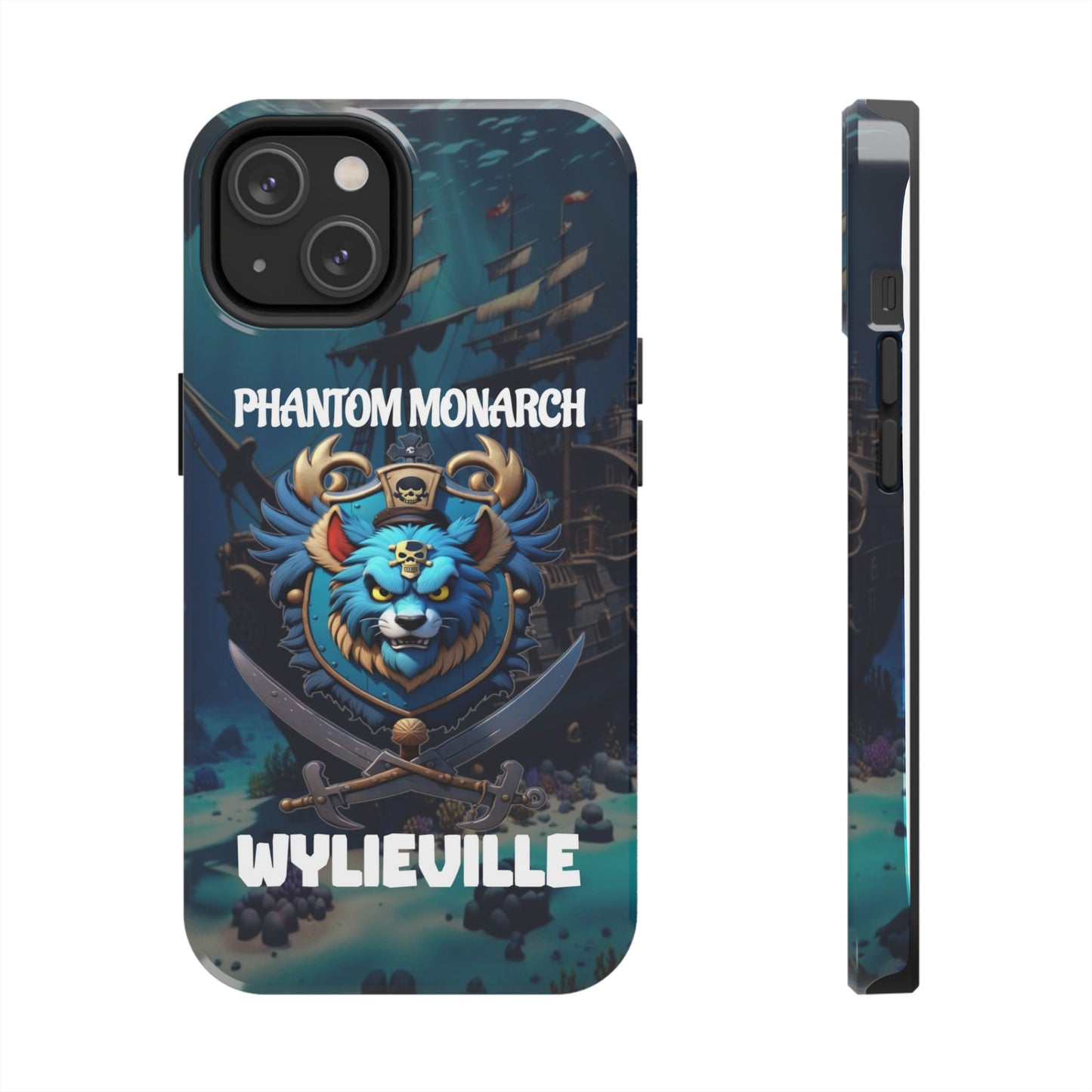 Wylieville After Dark: Phantom Monarch Tough iPhone 14 Case