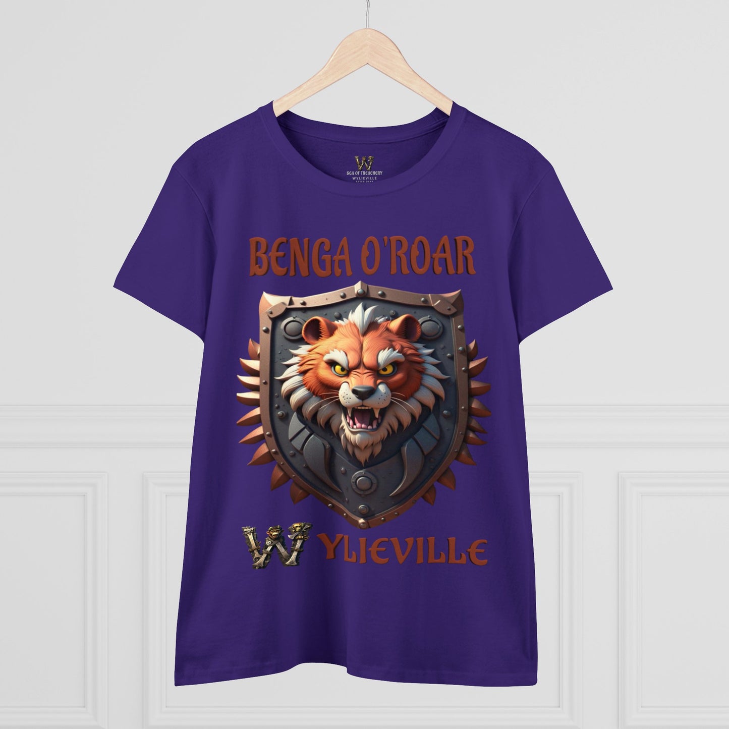 Wylieville After Dark: Benga O' Roar Midweight Cotton Tee