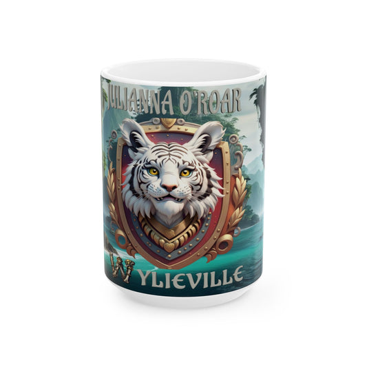 Wylieville After Dark: Julianna O'Roar Day Cove Ceramic Mug, (15oz)