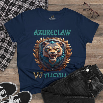 Wylieville After Dark: AzureClaw Midweight Cotton Tee