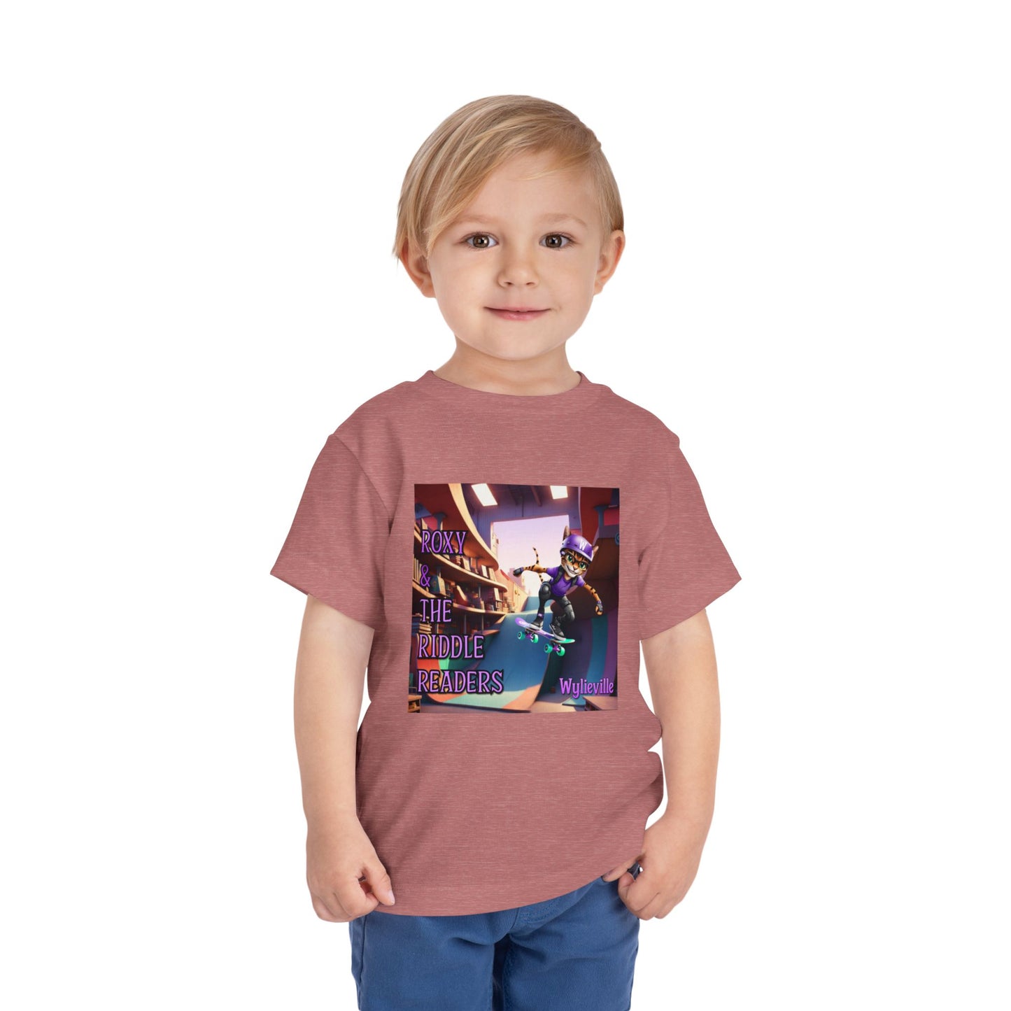 Wylieville: Roxy & The Riddle Readers Toddler Short Sleeve Tee