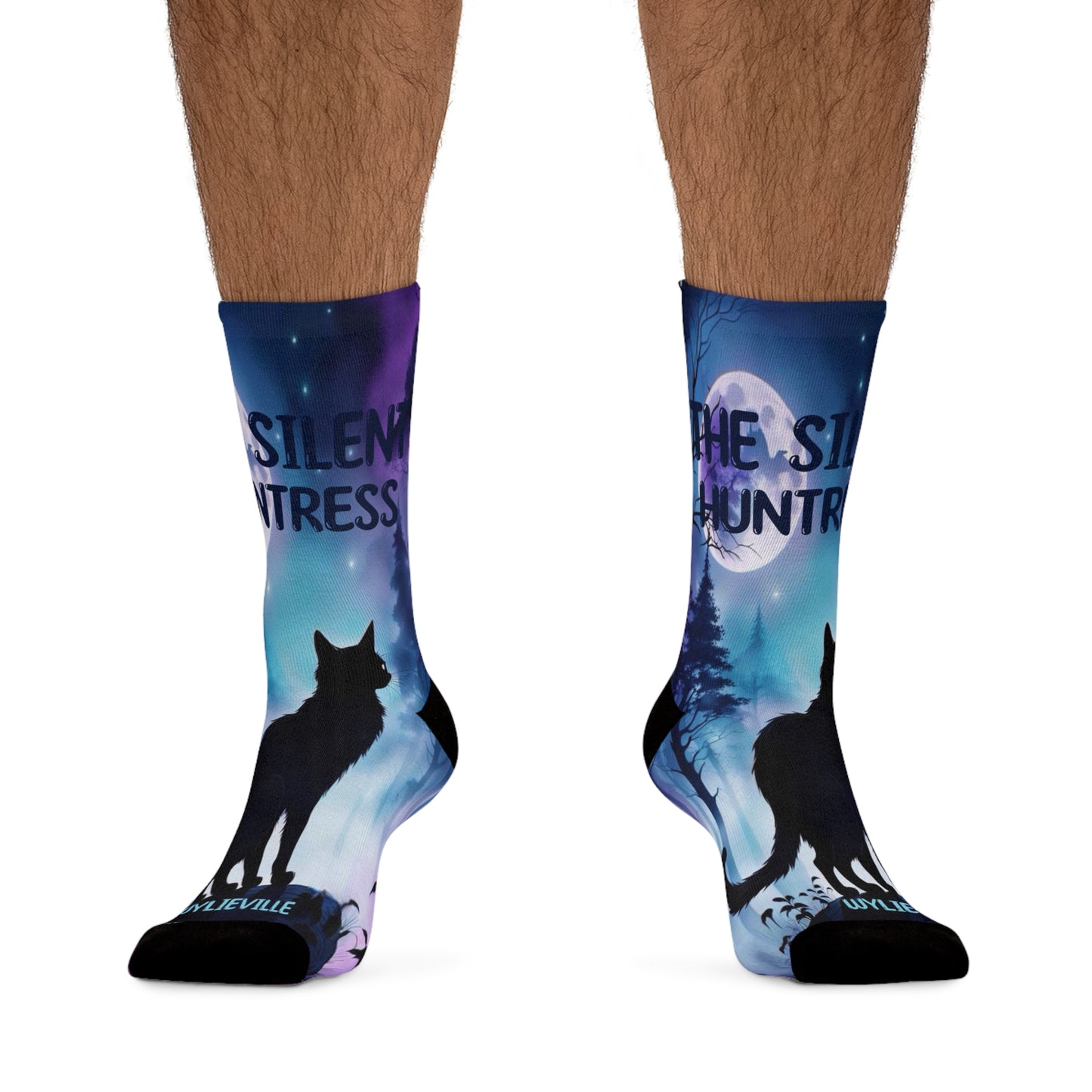 Wylieville: The Silent Huntress Poly Socks