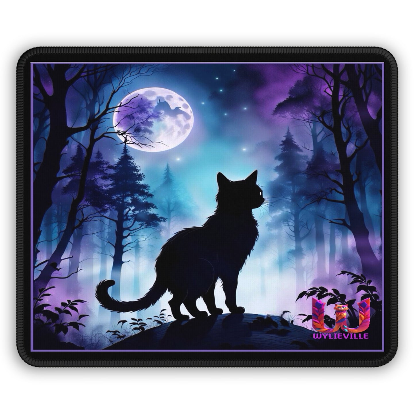 Wylieville: The Silent Huntress Gaming Mouse Pad