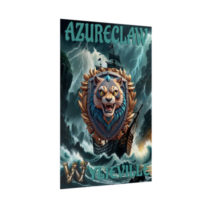 Wylieville After Dark: Sea of Treachery AzureClaw’s Rolled Poster