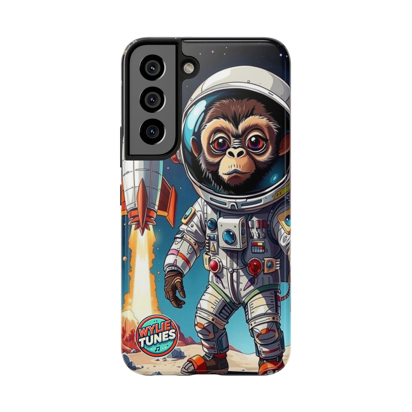 Wylie Tunes: Rocket Illustration Tough Samsung Galaxy S22