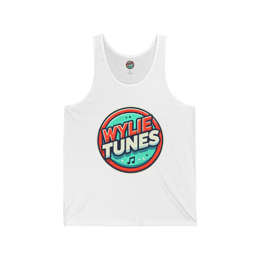 Wylie Tunes: Retro Unisex Jersey Tank