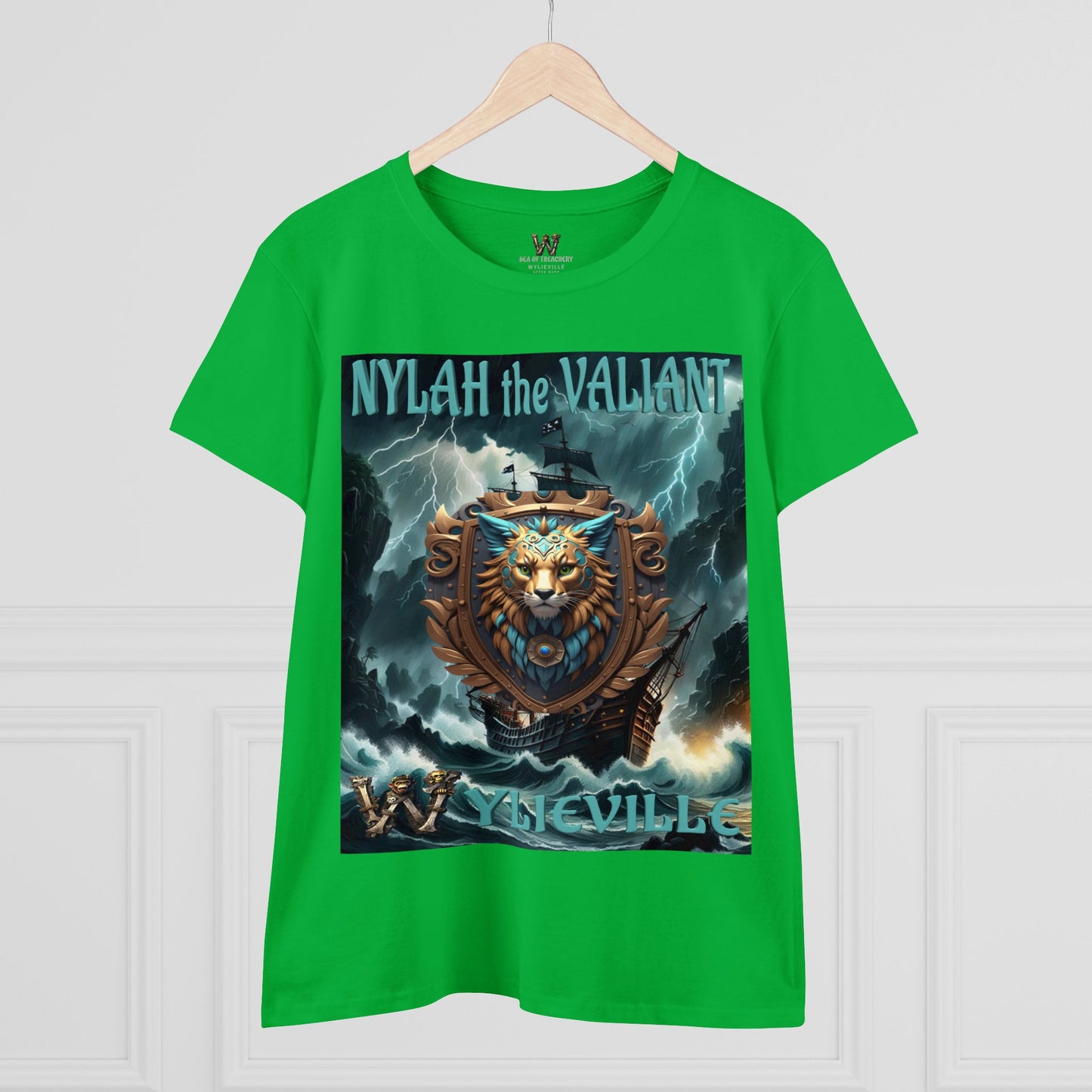 Wylieville After Dark: Nylah the Valiant Cove Midweight Cotton Tee