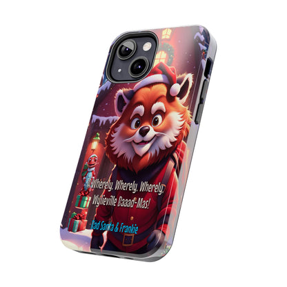 Wylieville: Bad Santa - Baaad - Mas! Tough iPhone 13 Mini Case