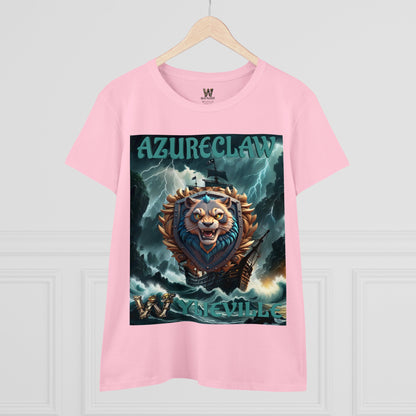 Wylieville After Dark: AzureClaw Cove Midweight Cotton Tee