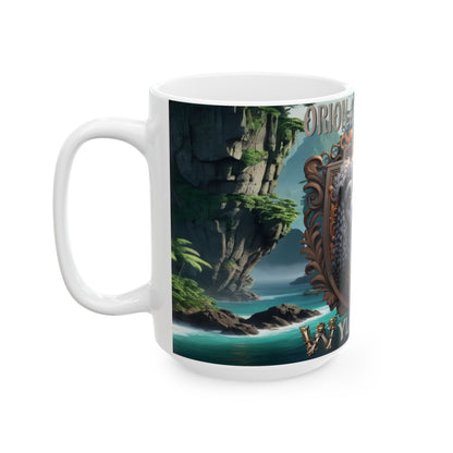 Wylieville After Dark: Orion des Vagues Ceramic Mug, (15oz)