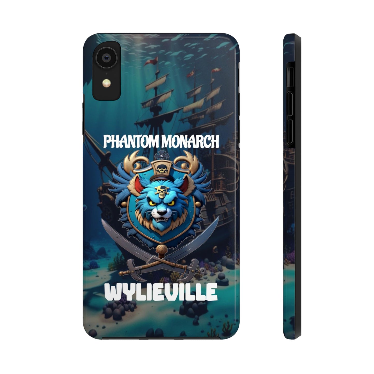 Wylieville After Dark: Phantom Monarch Tough iPhone XR Case