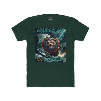 Wylieville After Dark: AzureClaw Cove Cotton Crew Tee