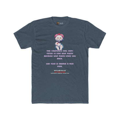 Wylieville After Dark: EU Valentines Day Unisex Cotton Crew American sizing Tee