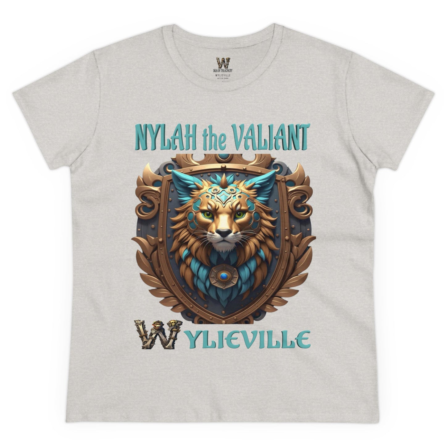 Wylieville After Dark: Nylah the Valiant Midweight Cotton Tee