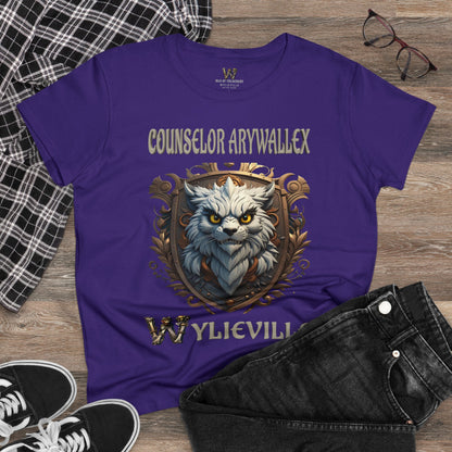 Wylieville After Dark: Counselor Arywallex Midweight Cotton Tee