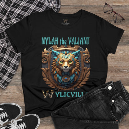 Wylieville After Dark: Nylah the Valiant Midweight Cotton Tee