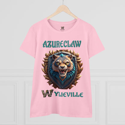 Wylieville After Dark: AzureClaw Midweight Cotton Tee