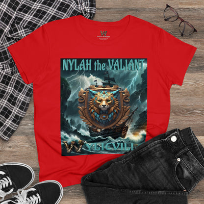 Wylieville After Dark: Nylah the Valiant Cove Midweight Cotton Tee