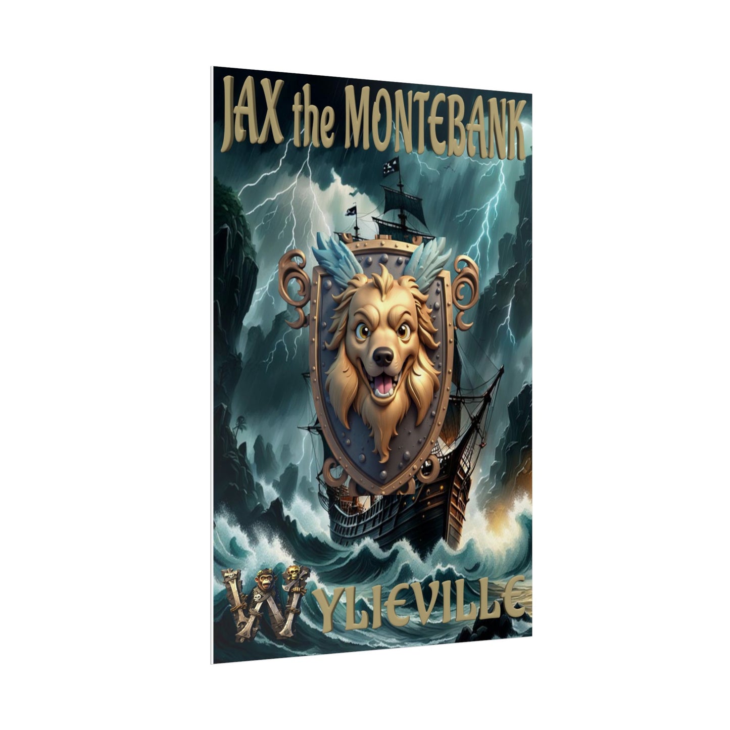 Wylieville After Dark: Sea of Treachery Jax’s Rolled Poster