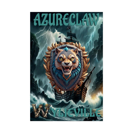 Wylieville After Dark: Sea of Treachery AzureClaw’s Rolled Poster