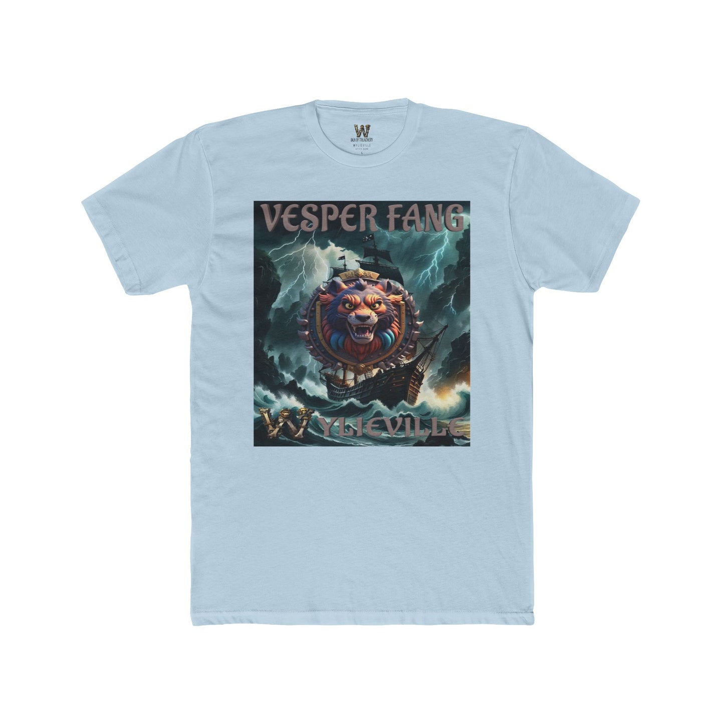 Wylieville After Dark: Vesper Fang Cove Cotton Crew Tee