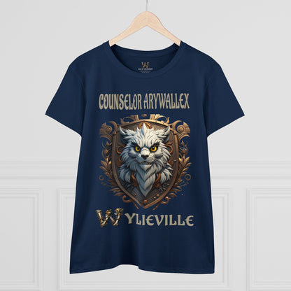 Wylieville After Dark: Counselor Arywallex Midweight Cotton Tee