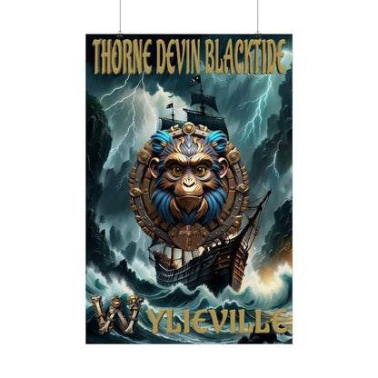 Wylieville After Dark: Sea of Treachery Thorne’s Rolled Poster