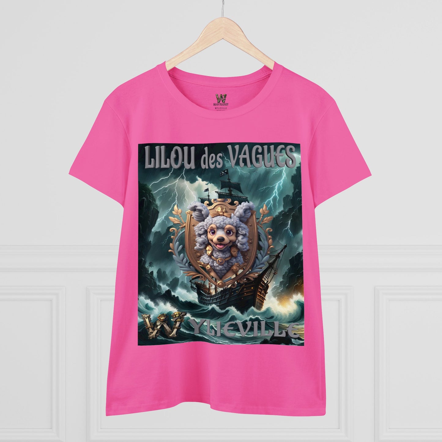 Wylieville After Dark: Lilou des Vagues Cove Midweight Cotton Tee