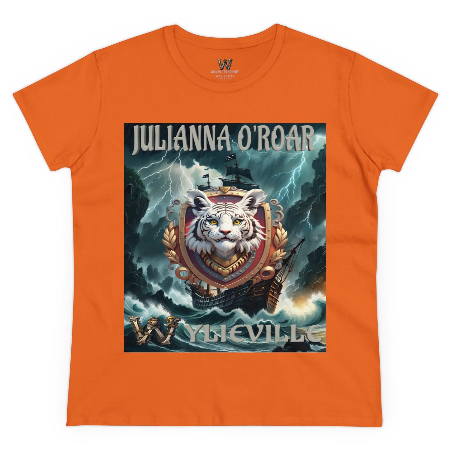 Wylieville After Dark: Julianna O'Roar Cove Midweight Cotton Tee