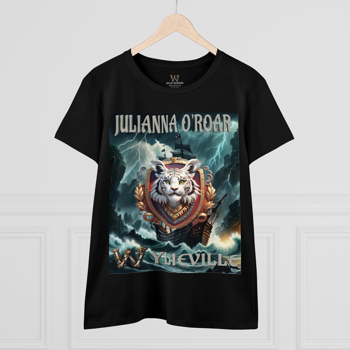 Wylieville After Dark: Julianna O'Roar Cove Midweight Cotton Tee