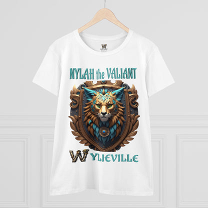 Wylieville After Dark: Nylah the Valiant Midweight Cotton Tee