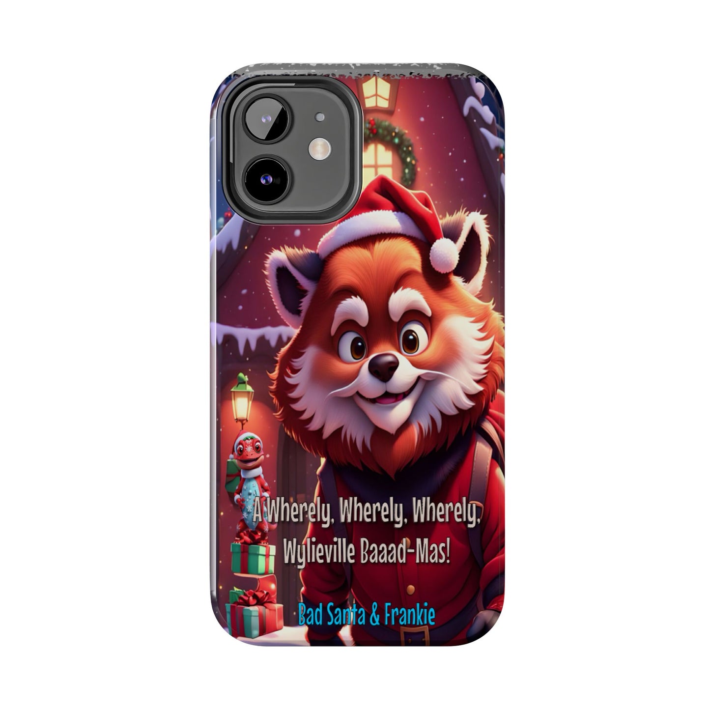 Wylieville: Bad Santa - Baaad - Mas! Tough iPhone 12 Case