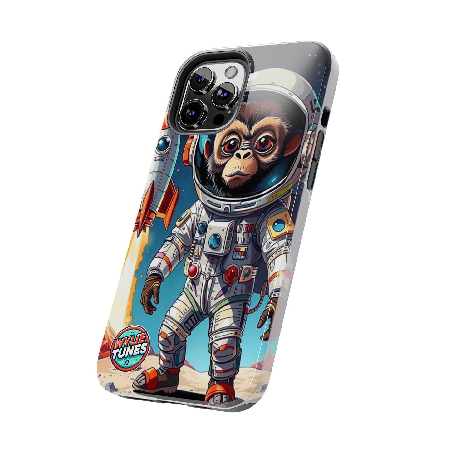 Wylie Tunes: Rocket Illustration Tough iPhone 12 Pro Max Case