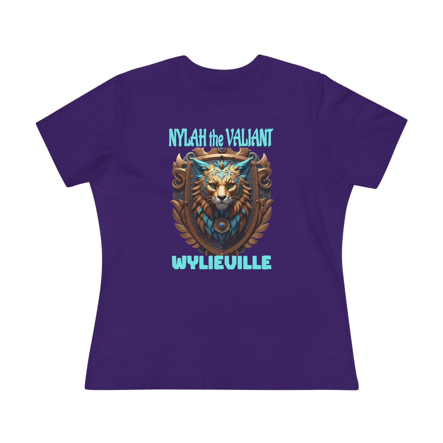 Wylieville After Dark: Nylah Women's Cotton Tee