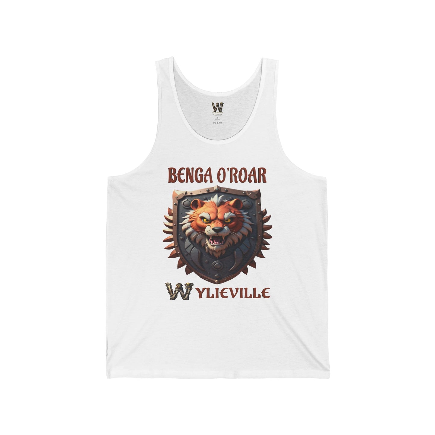 Wylieville After Dark: Benga O'Roar Unisex Jersey Tank