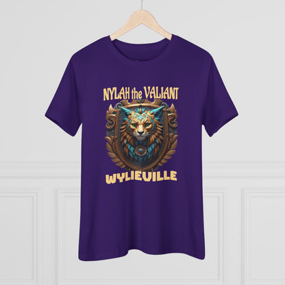 Wylieville After Dark: Nylah Women's Cotton Tee