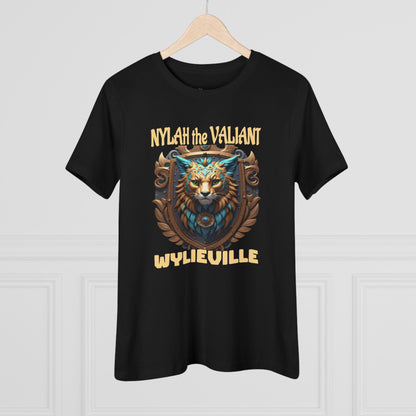 Wylieville After Dark: Nylah Women's Cotton Tee