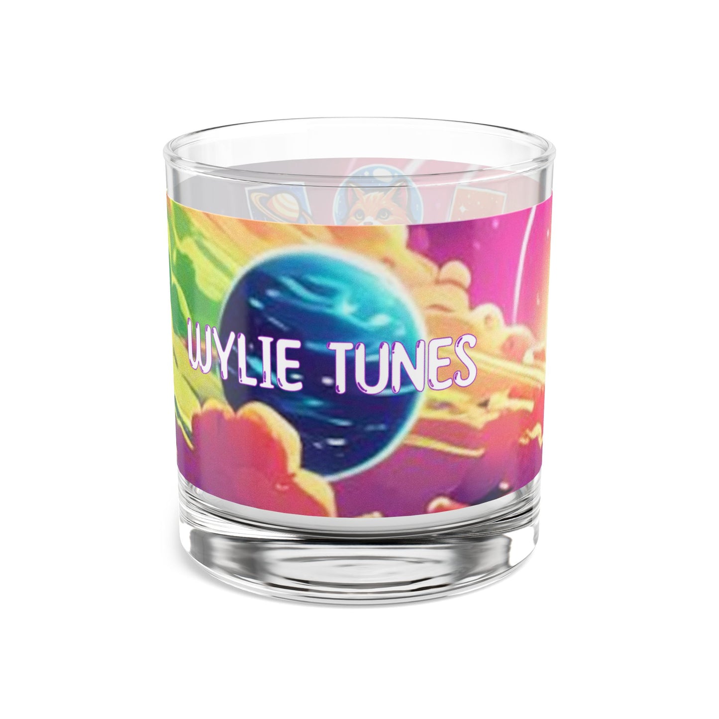 Wylie Tunes Space 2 Rocks Glass, 10oz