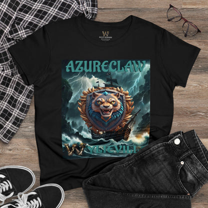 Wylieville After Dark: AzureClaw Cove Midweight Cotton Tee