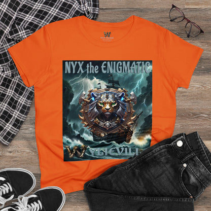 Wylieville After Dark: Nyx the Enigmatic Cove Midweight Cotton Tee