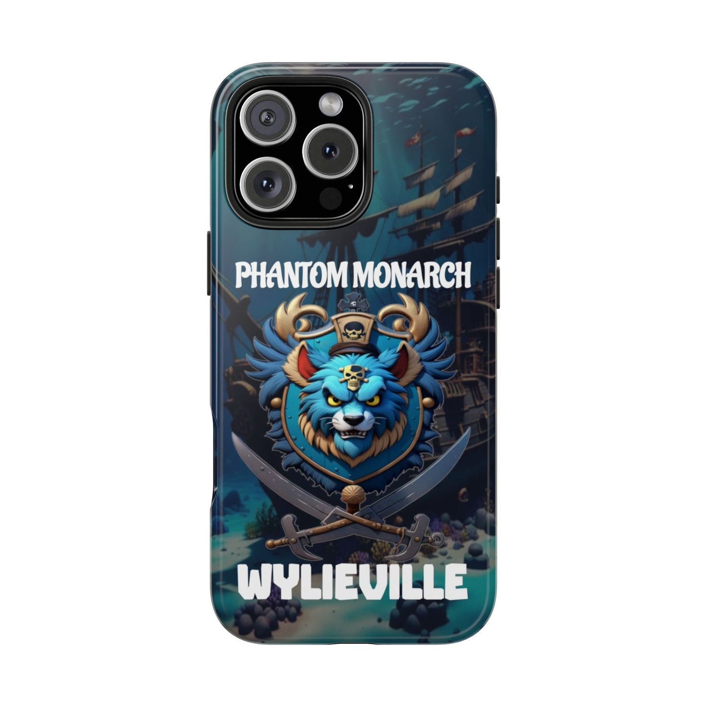 Wylieville After Dark: Phantom Monarch Tough iPhone 16 Pro Max Case